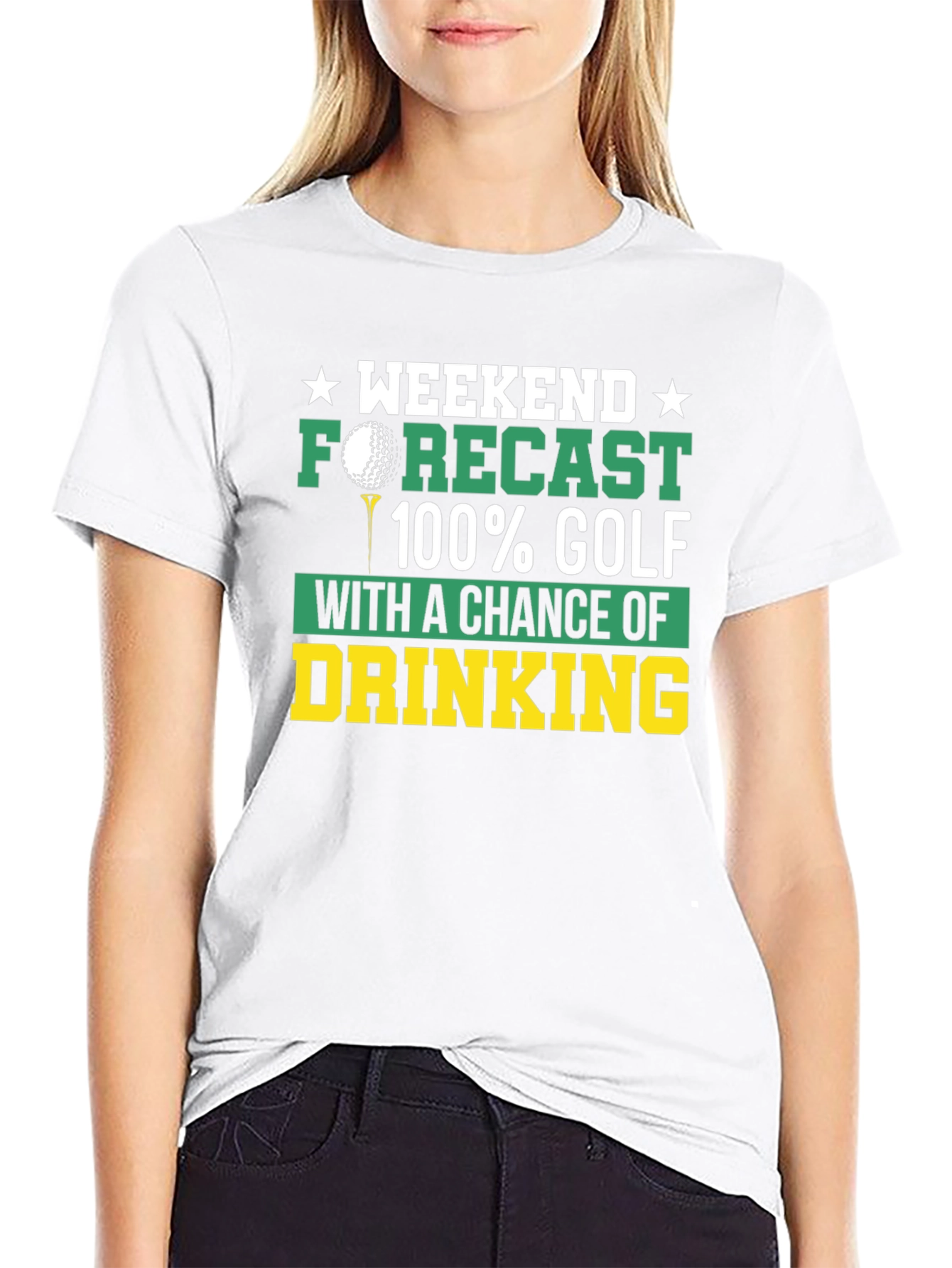Weekend Forecast Golf T-Shirt