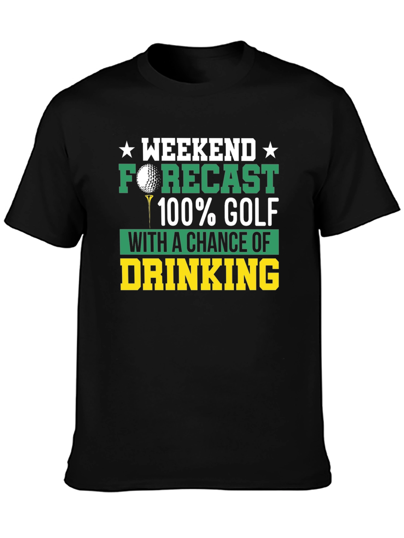 Weekend Forecast Golf T-Shirt