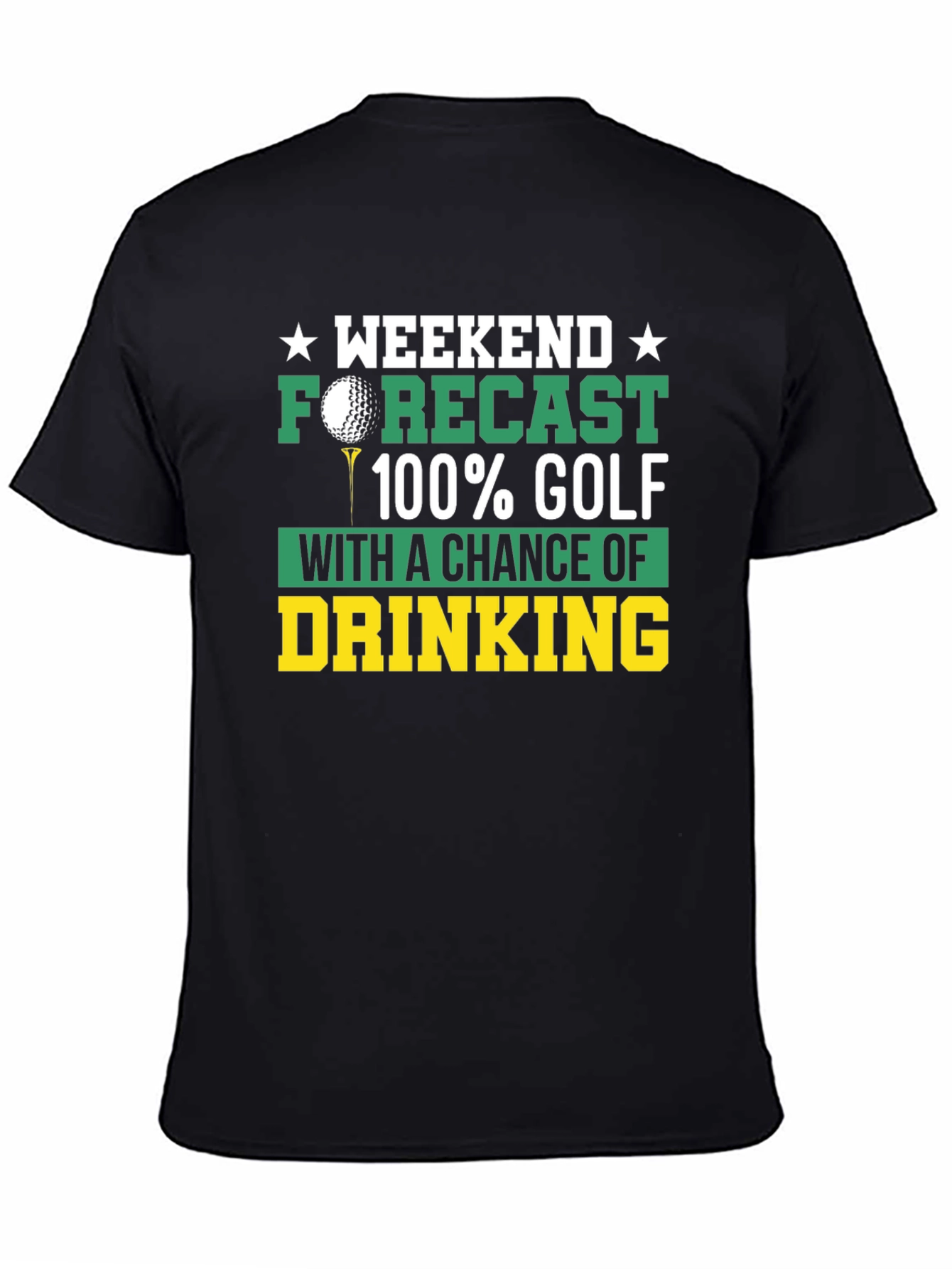 Weekend Forecast Golf T-Shirt
