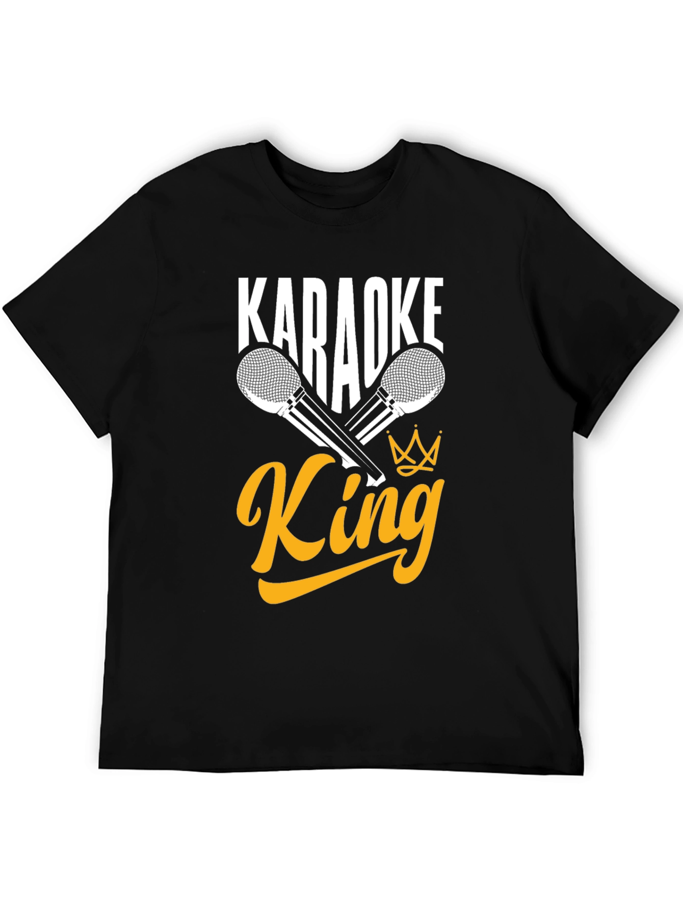 Karaoke King Graphic Tee - Sing Your Heart Out!