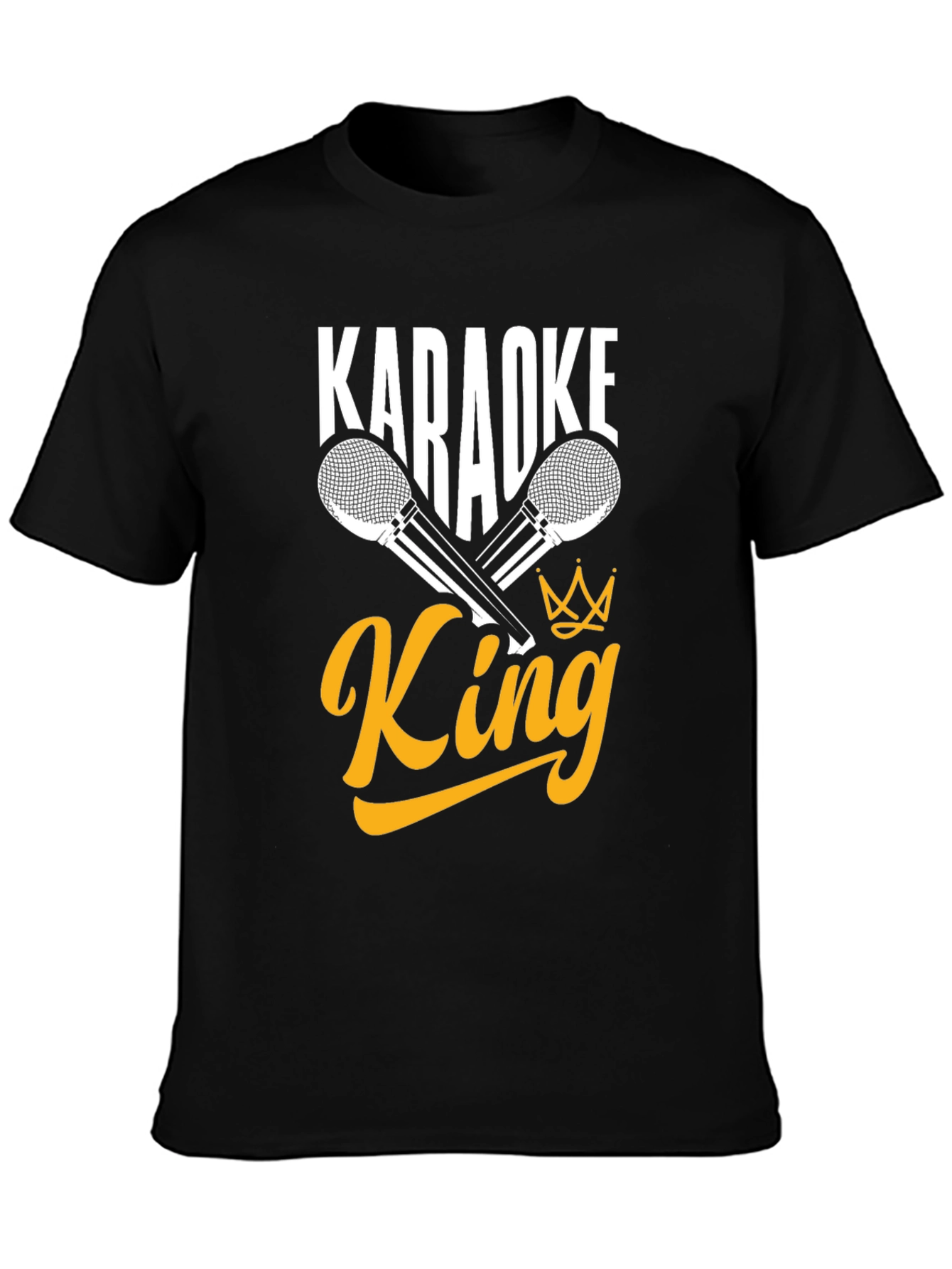 Karaoke King Graphic Tee - Sing Your Heart Out!