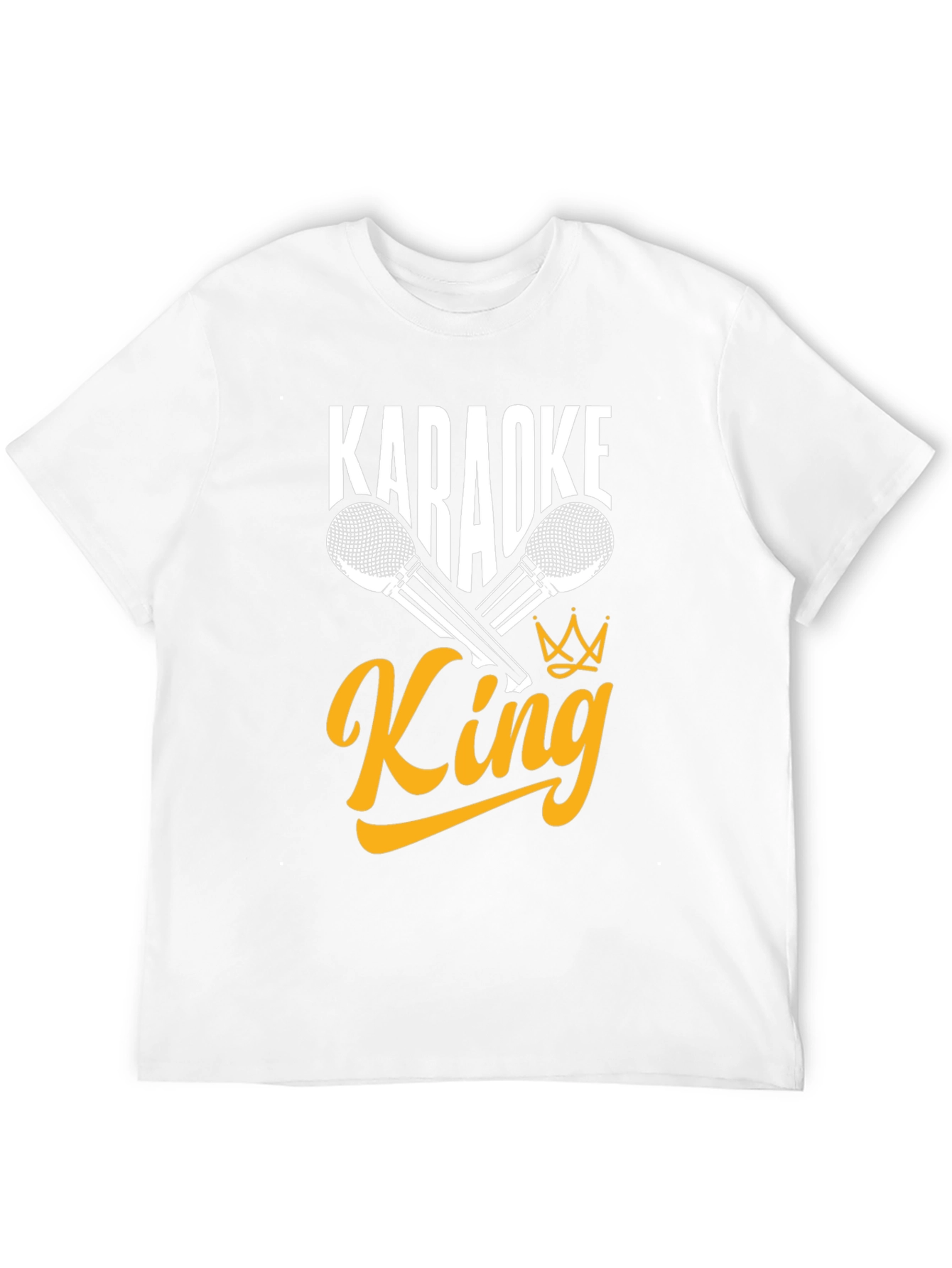 Karaoke King Graphic Tee - Sing Your Heart Out!