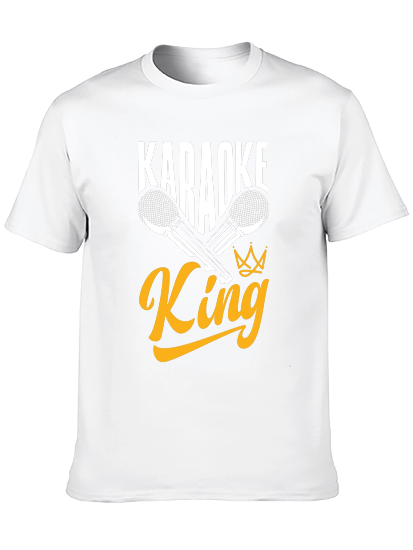 Karaoke King Graphic Tee - Sing Your Heart Out!