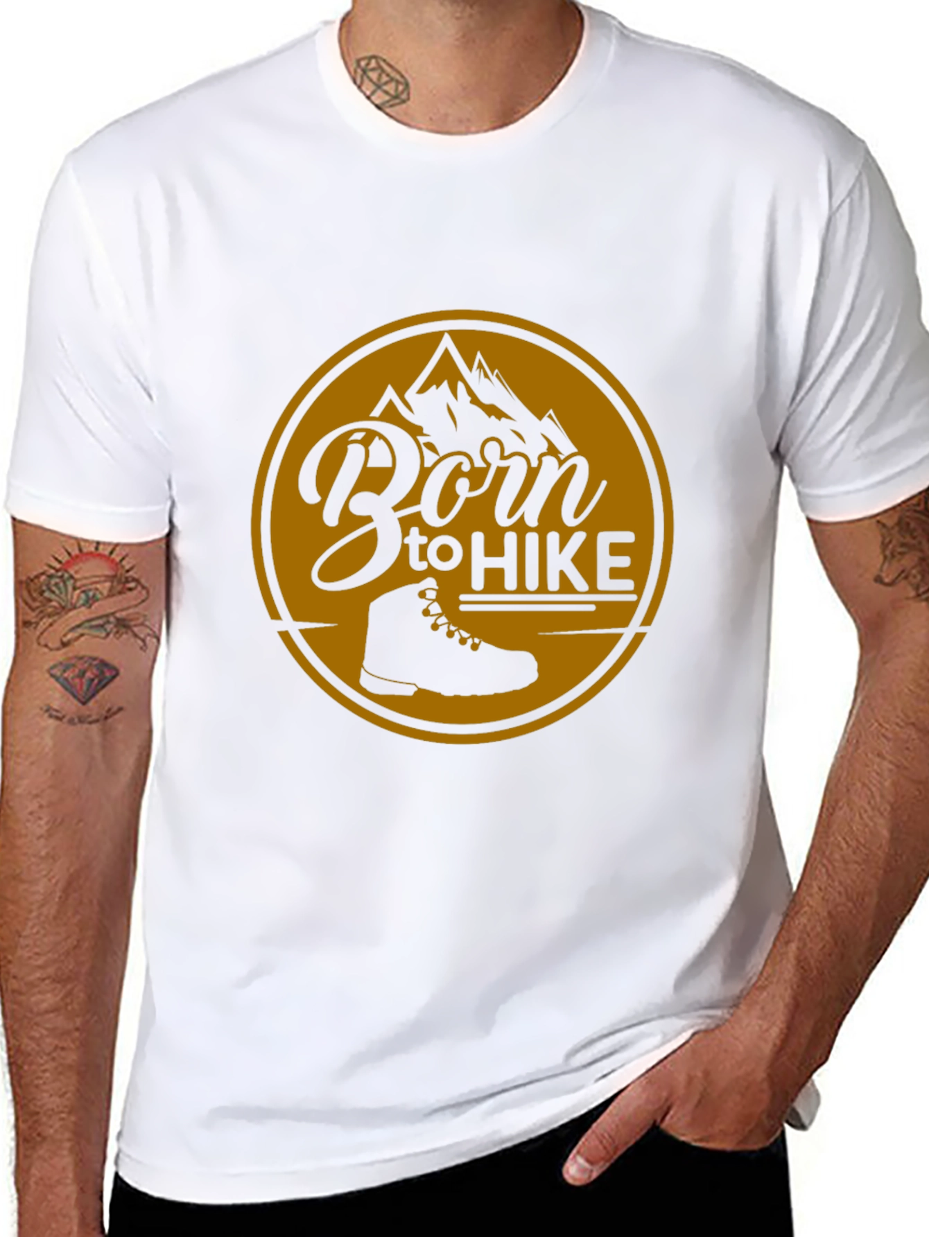 Born to Hike Graphic T-Shirt