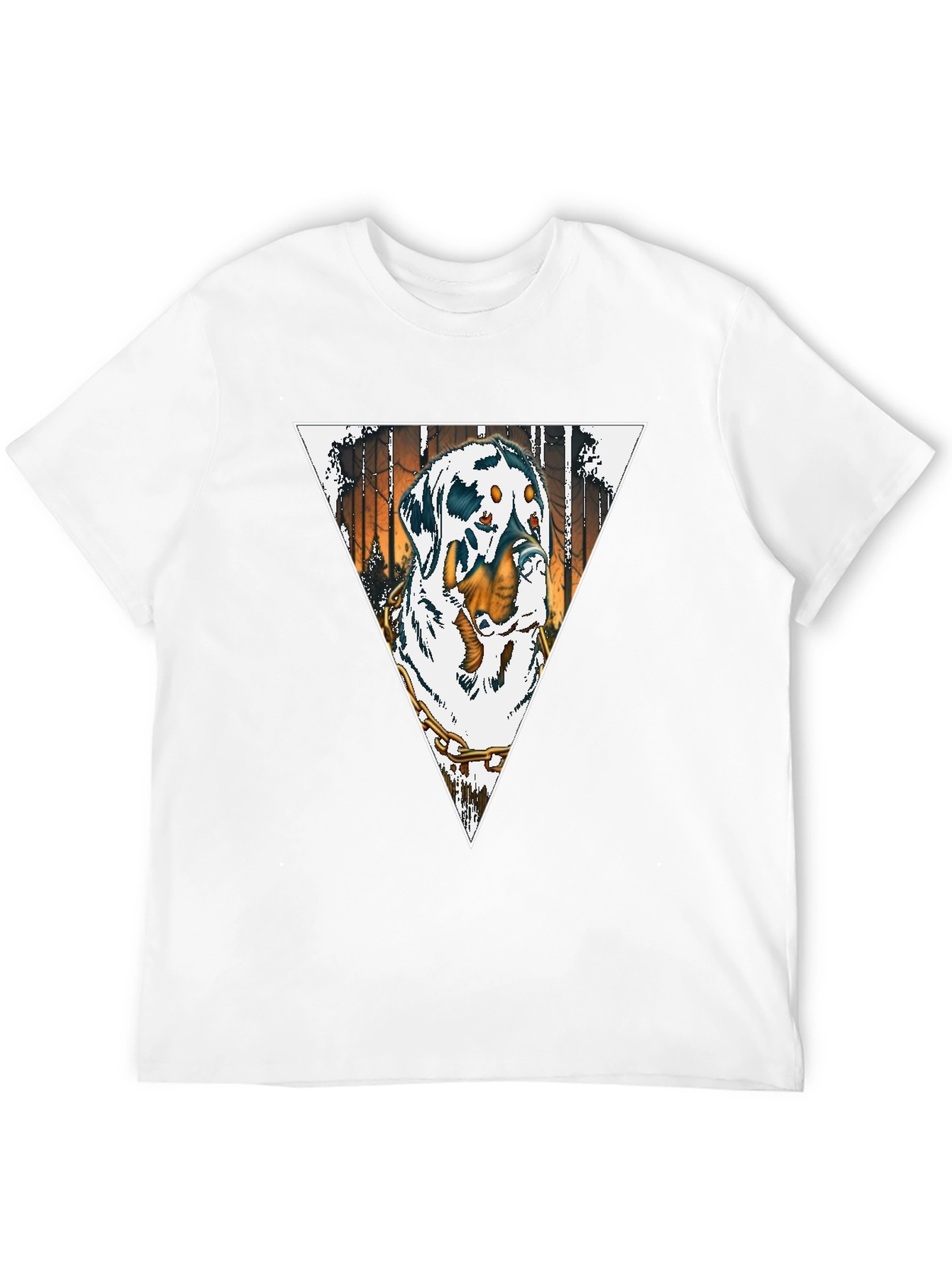 Rottweiler Triangle Graphic Tee