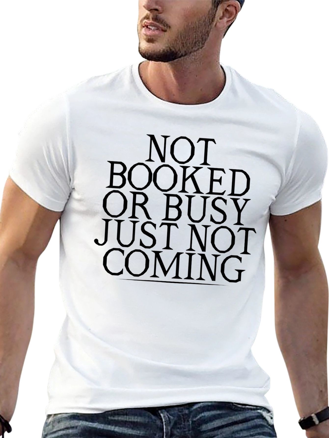 Not Booked or Busy - Graphic Tee