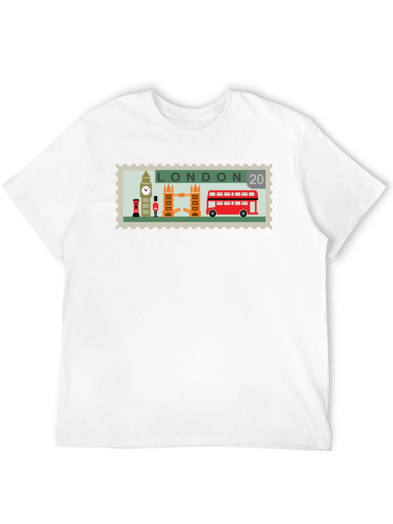 London Stamp Graphic Tee