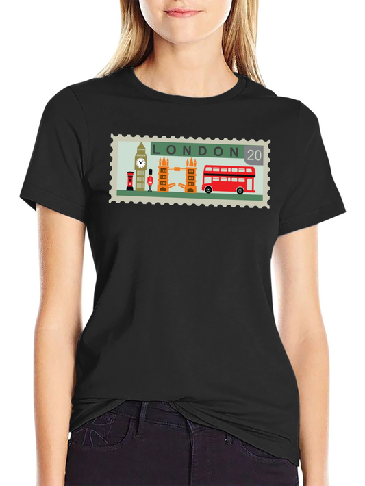 London Stamp Graphic Tee