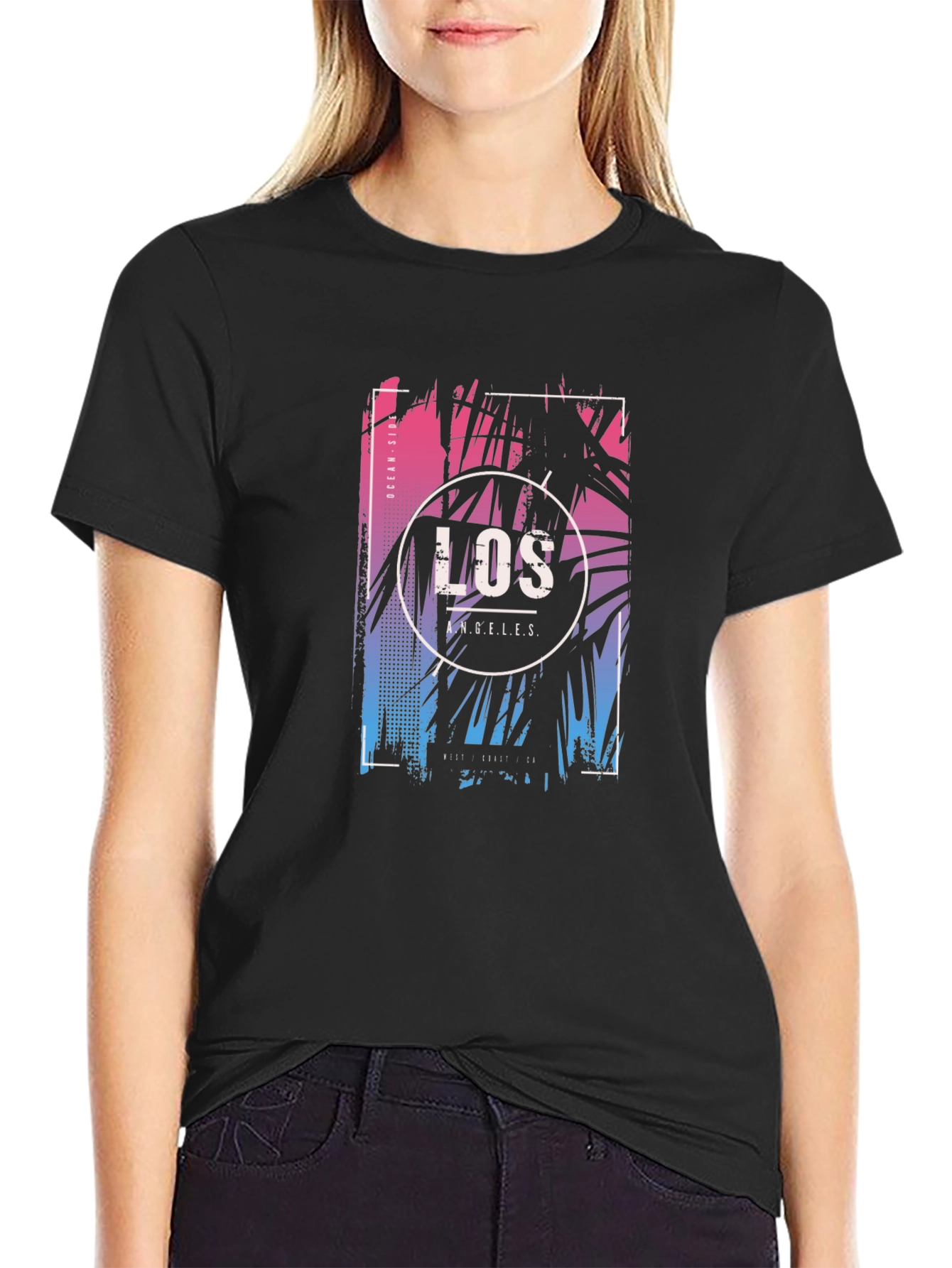 Los Angeles Graphic Print T-Shirt