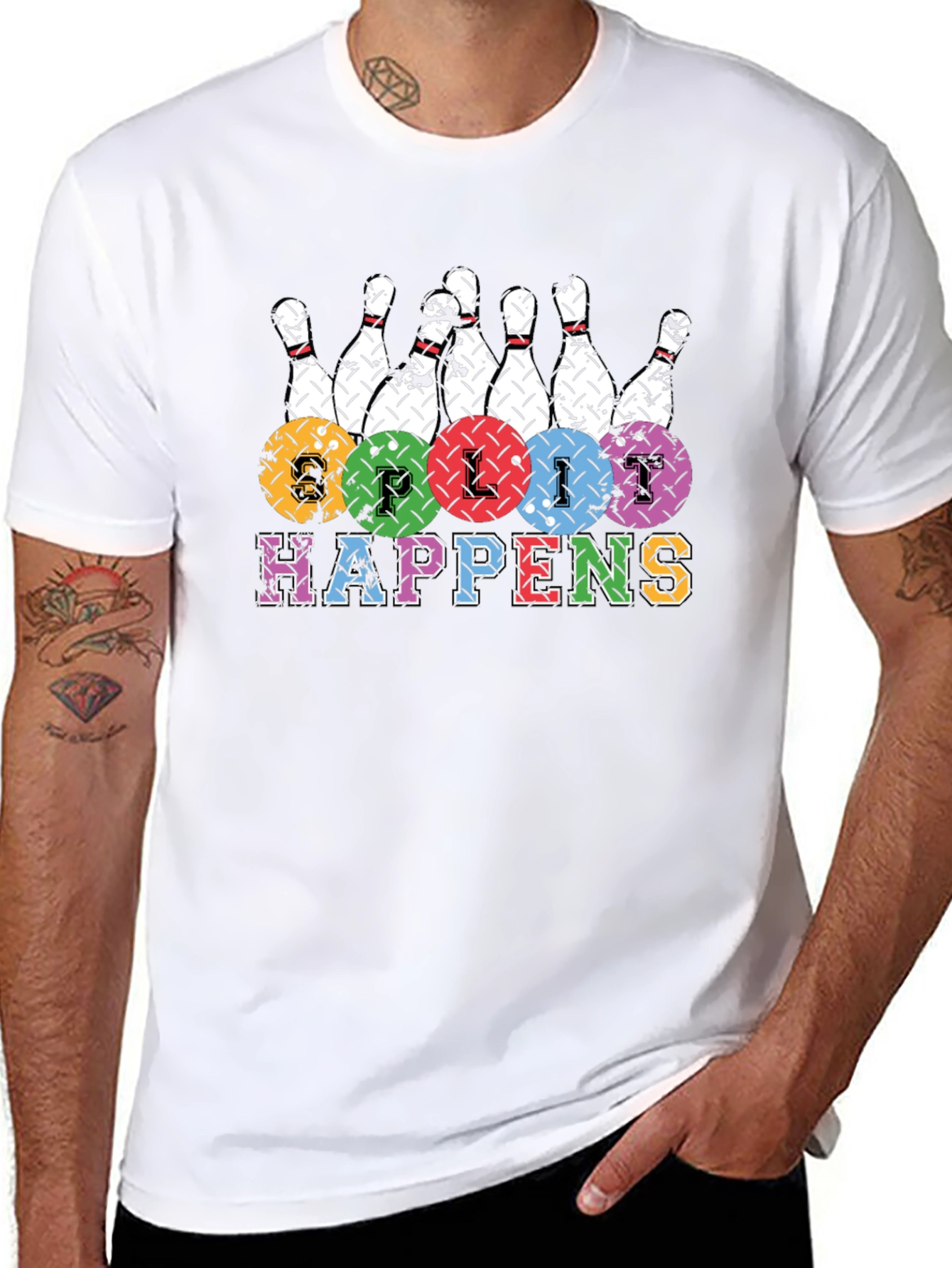Split Happens Bowling T-Shirt