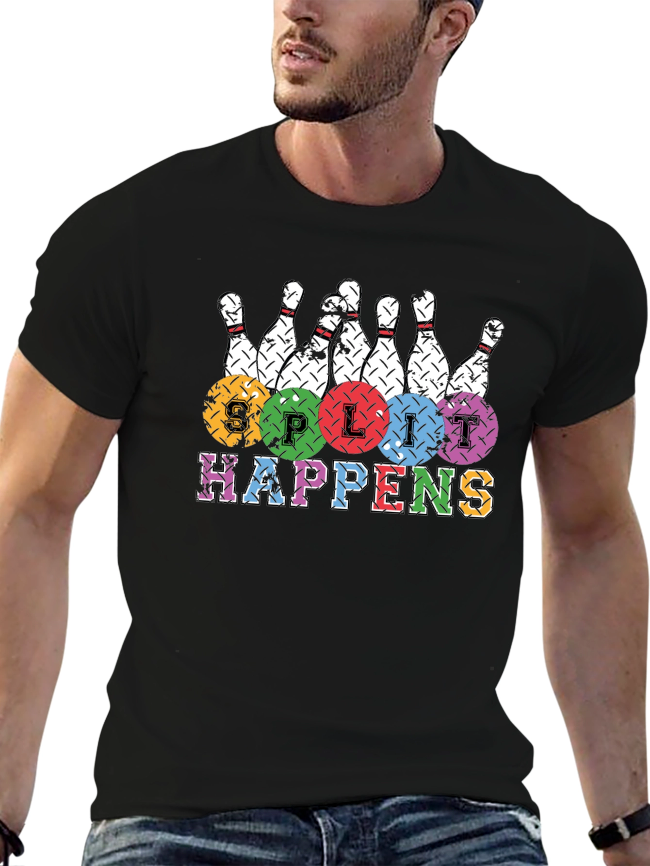 Split Happens Bowling T-Shirt