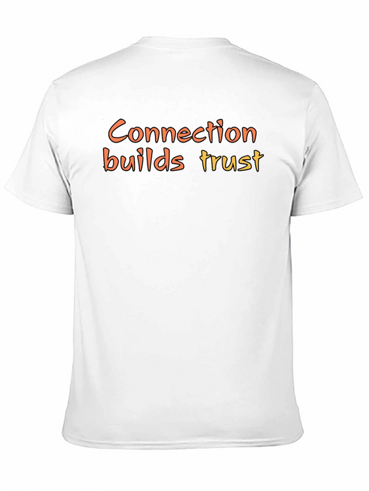 Connection Builds Trust Graphic Tee - Black