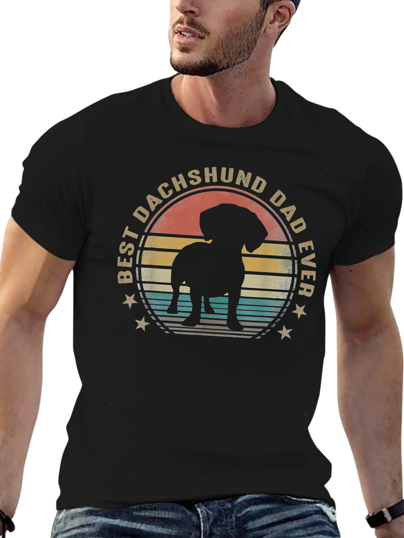 Best Dachshund Dad Ever T-Shirt