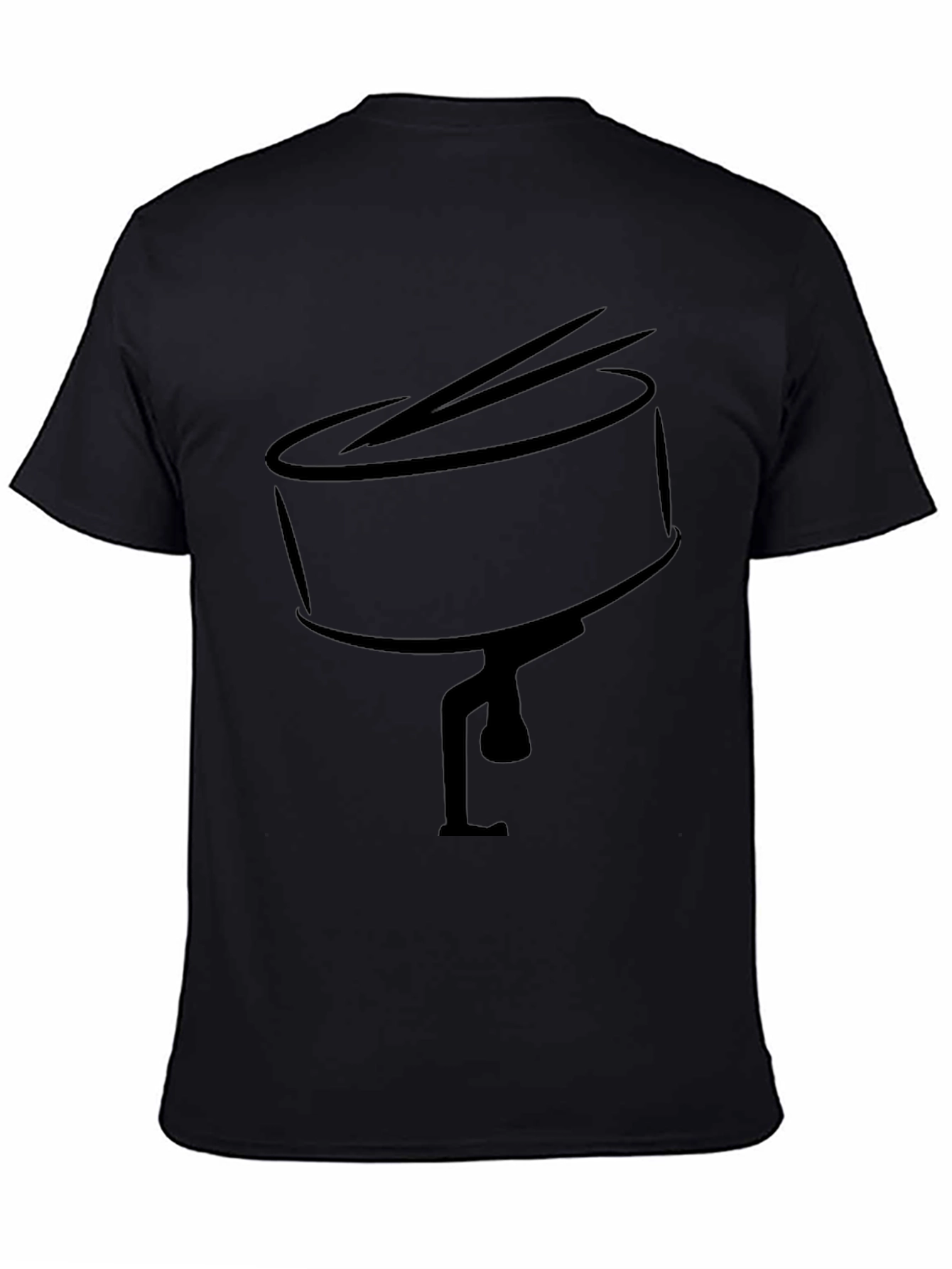 Drum Kit Graphic Tee - Musician Style T-Shirt