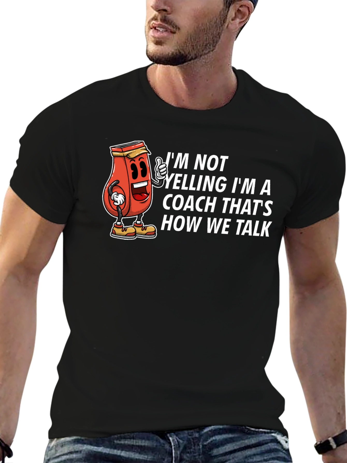 Coach Talk Graphic T-Shirt
