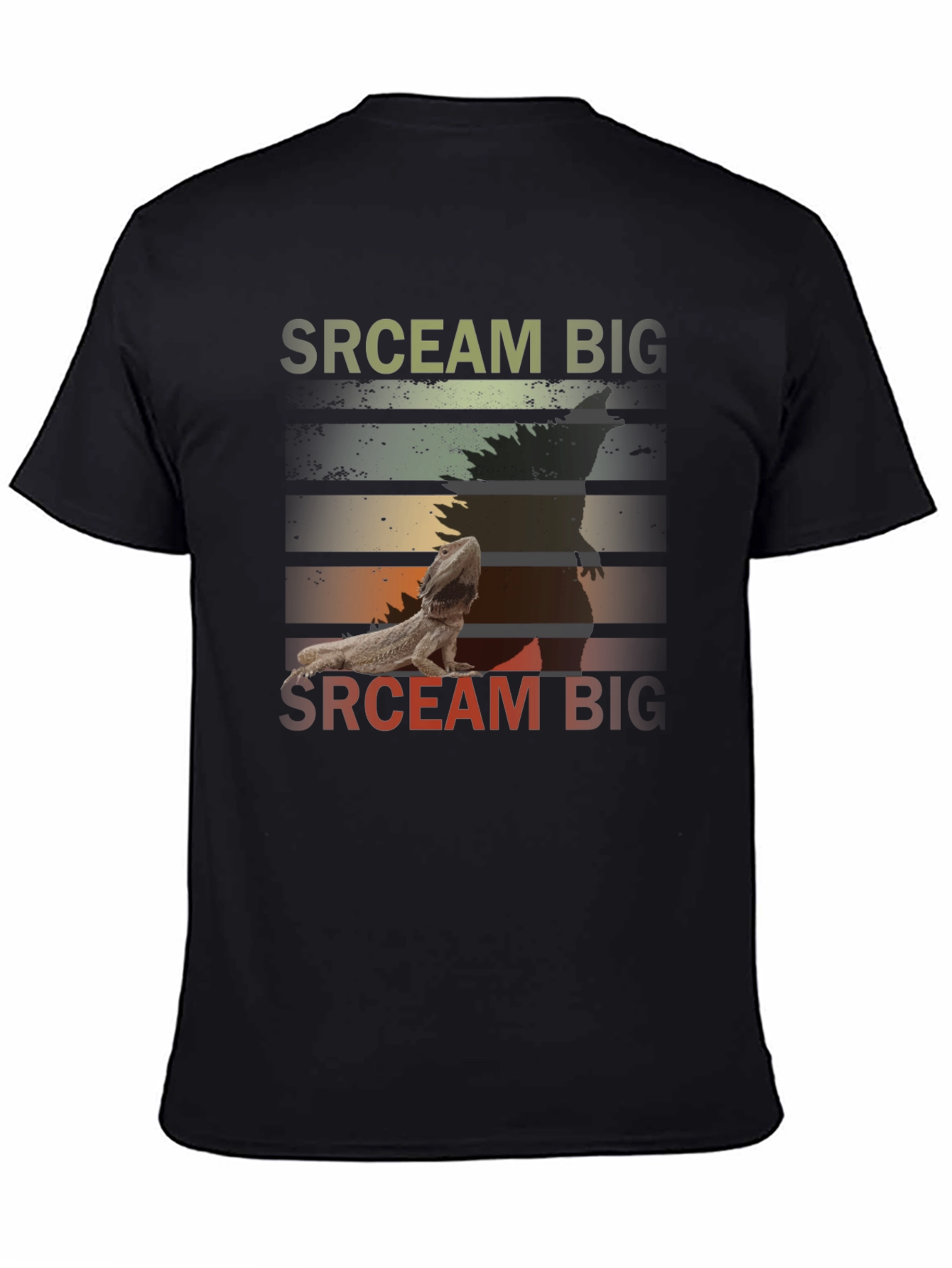 Scream Big Bearded Dragon T-Shirt