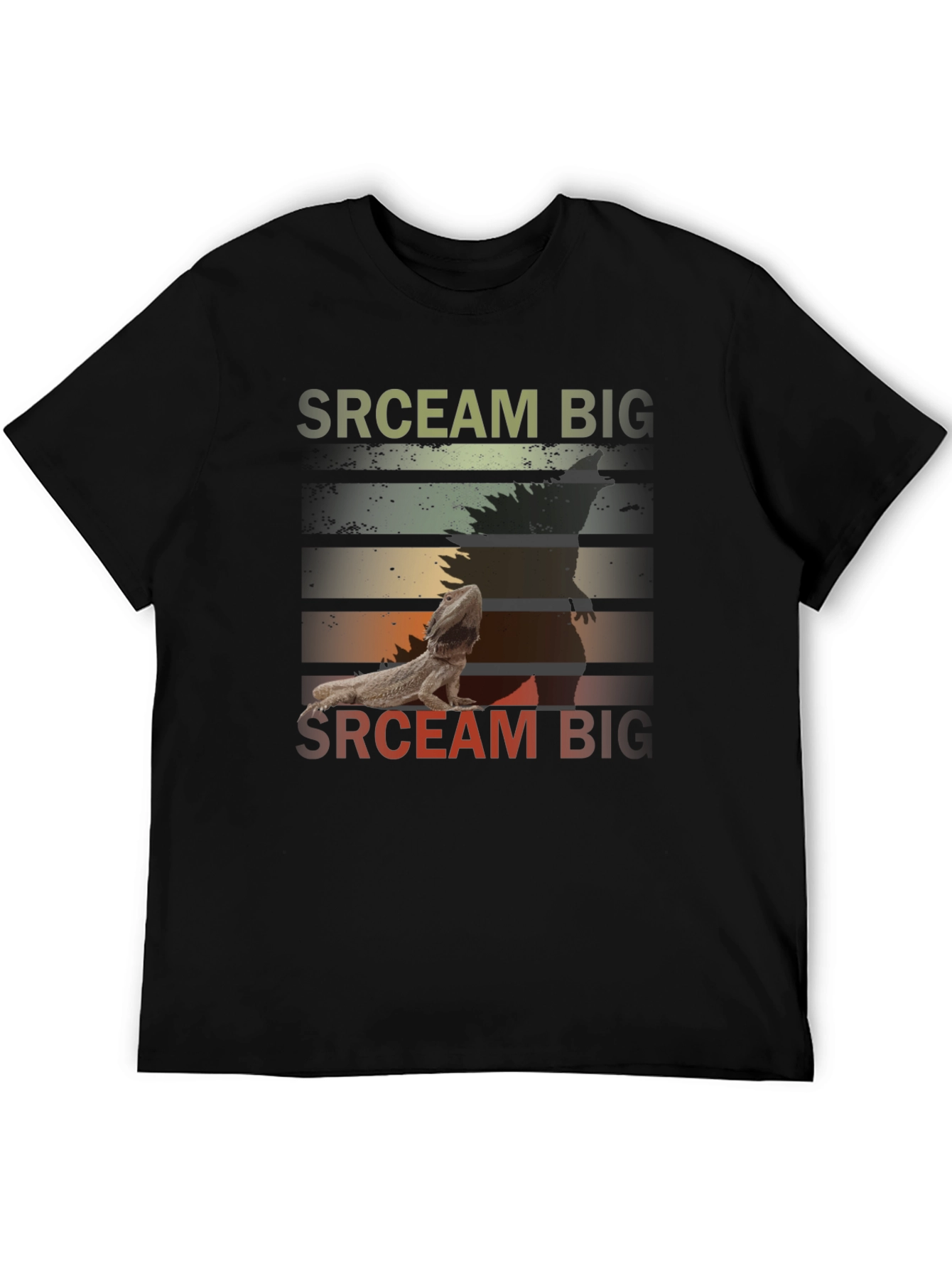 Scream Big Bearded Dragon T-Shirt