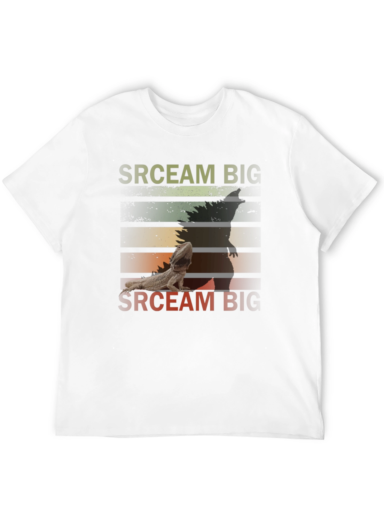 Scream Big Bearded Dragon T-Shirt