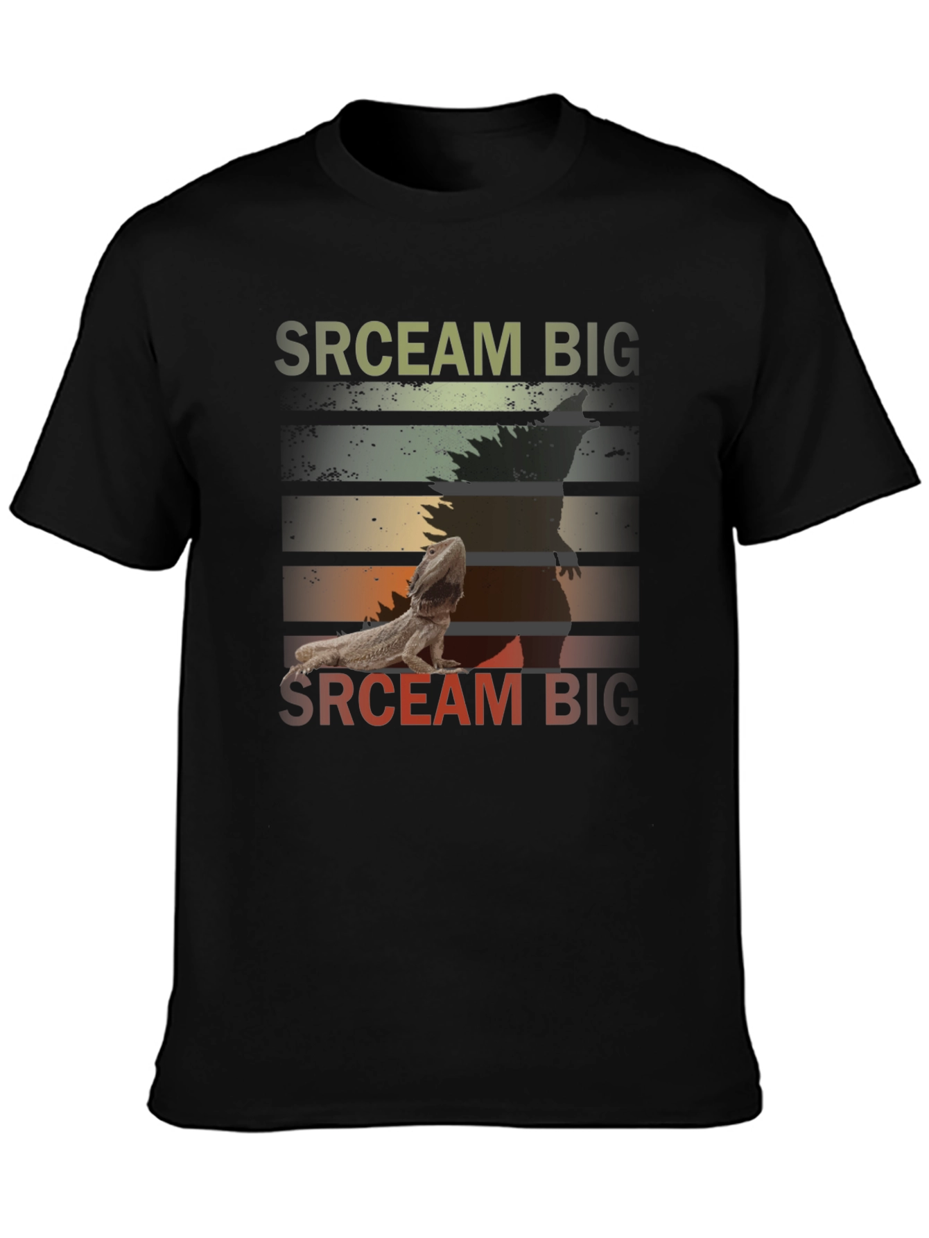 Scream Big Bearded Dragon T-Shirt