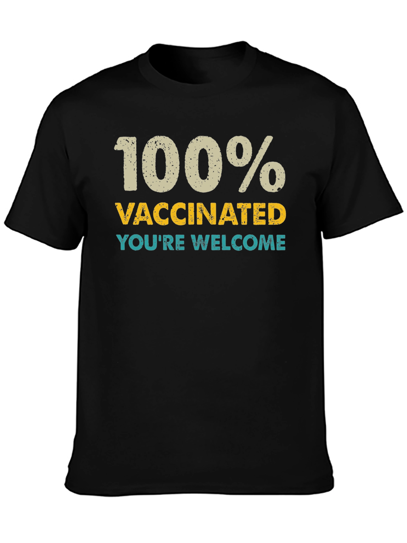 100% Vaccinated Graphic Tee