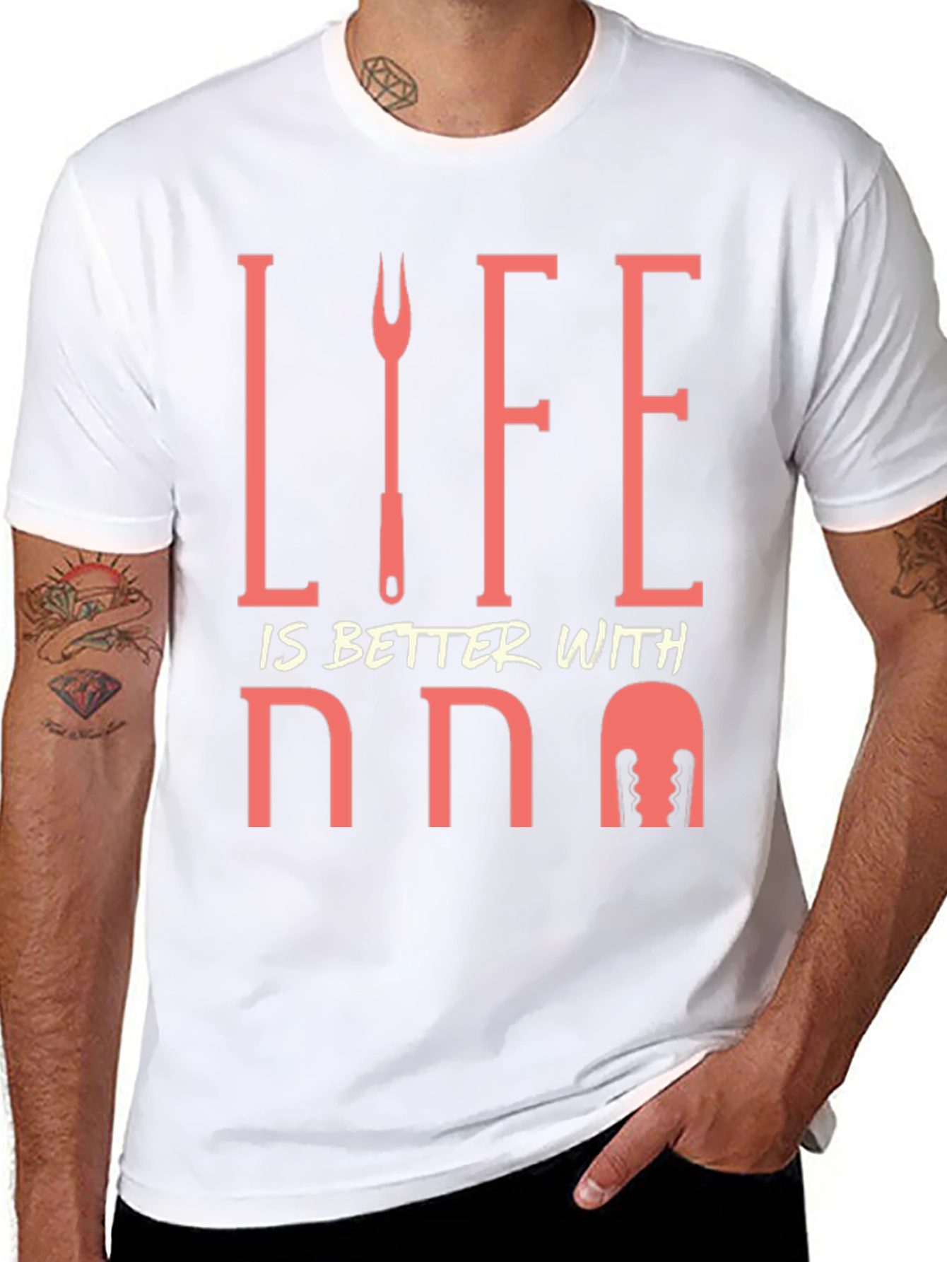 Life is Better with BBQ T-Shirt