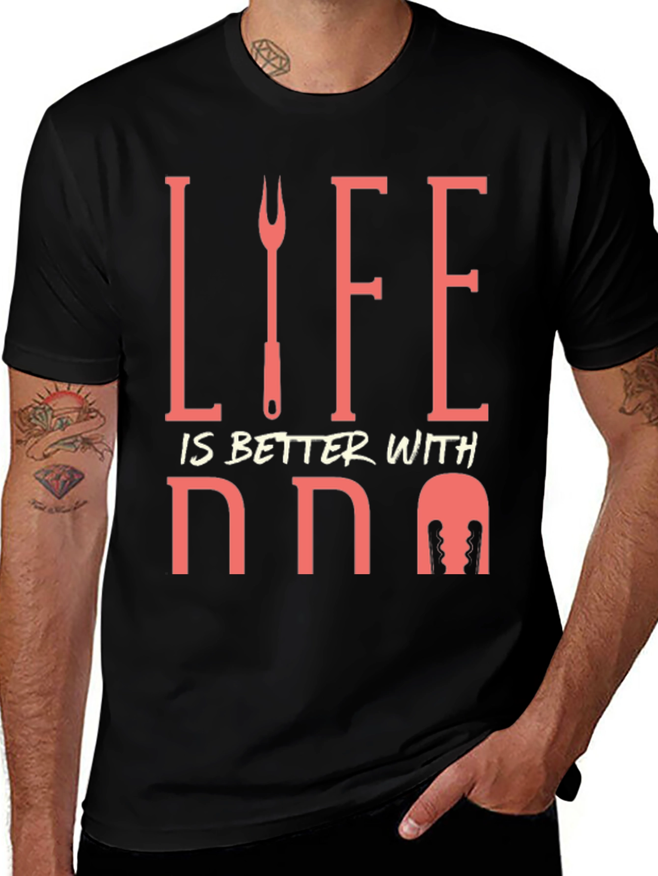 Life is Better with BBQ T-Shirt