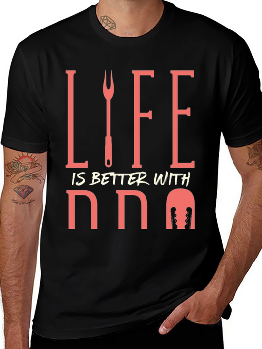 Life is Better with BBQ T-Shirt