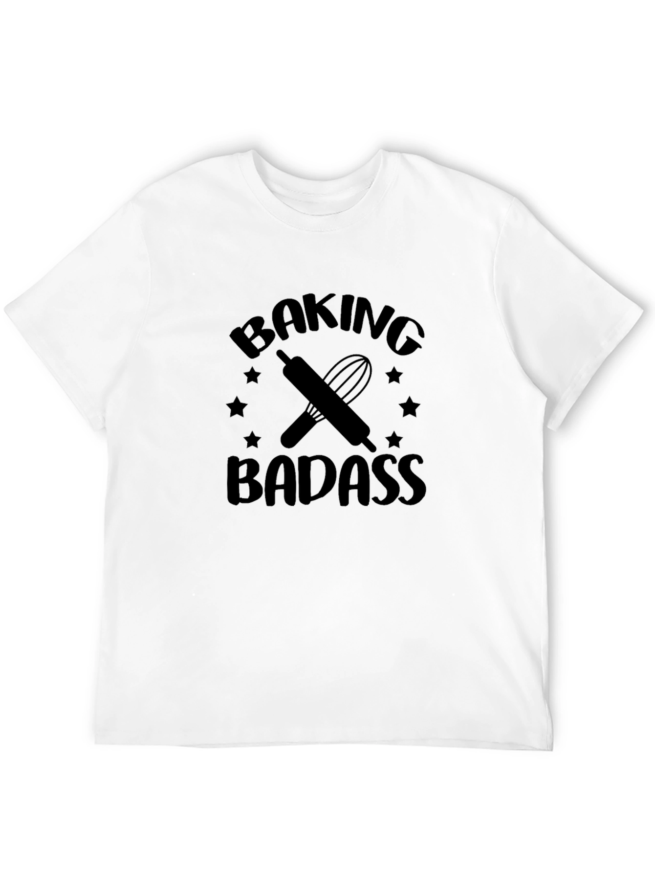 Baking Badass T-Shirt Funny Baker Tee
