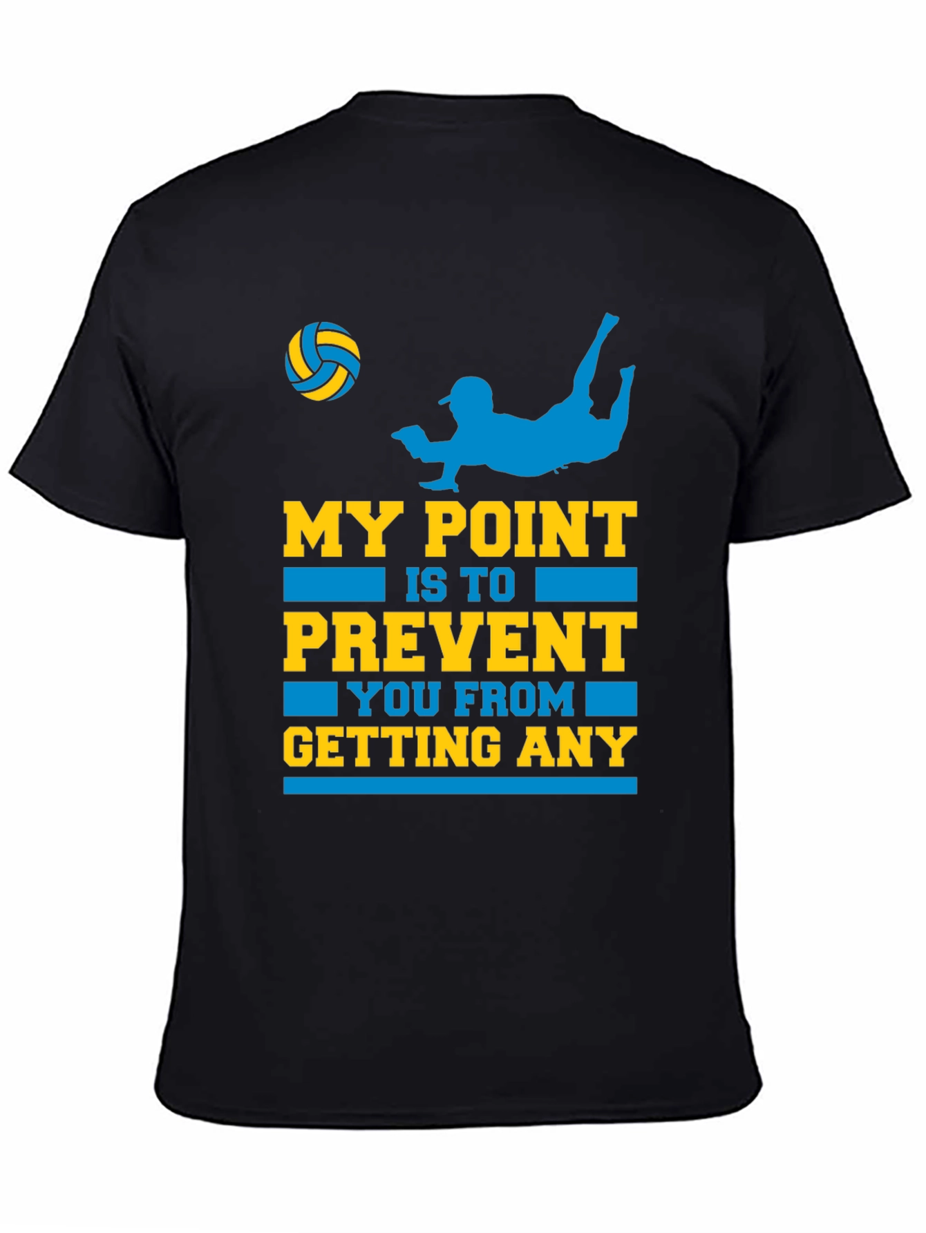 Volleyball Defensive Player T-Shirt
