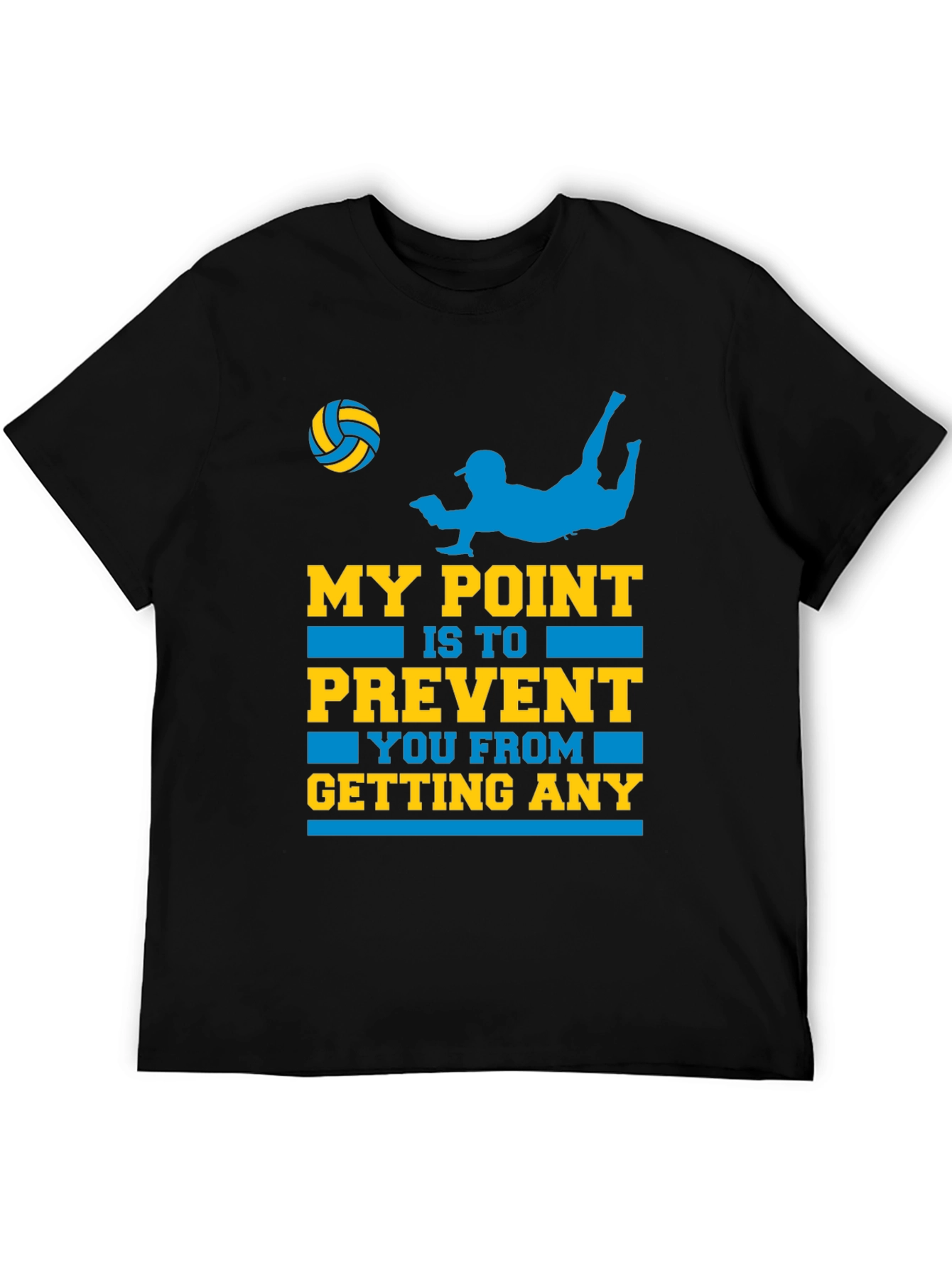 Volleyball Defensive Player T-Shirt
