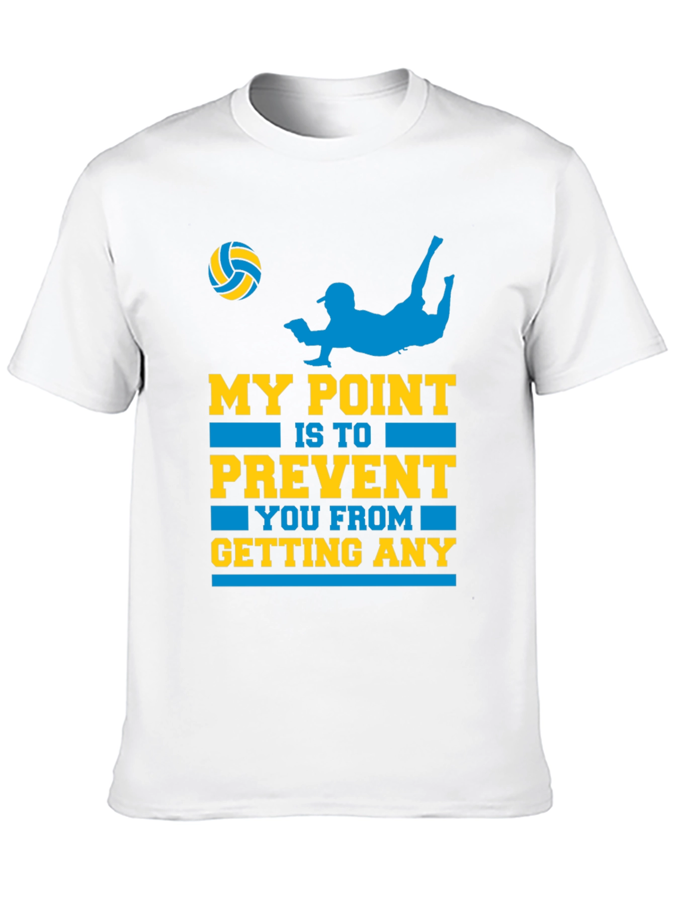 Volleyball Defensive Player T-Shirt