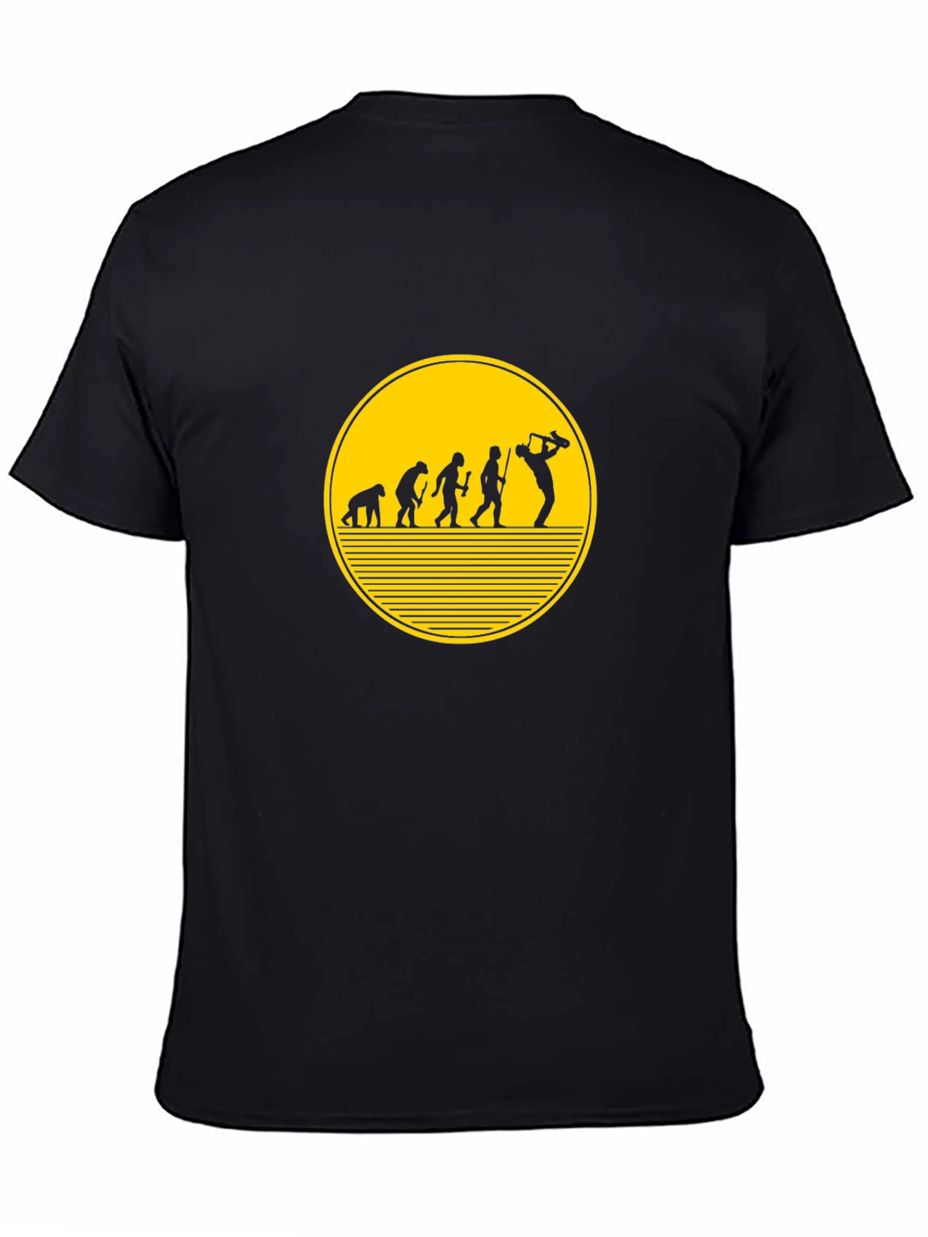 Evolution of Golf Black T-Shirt