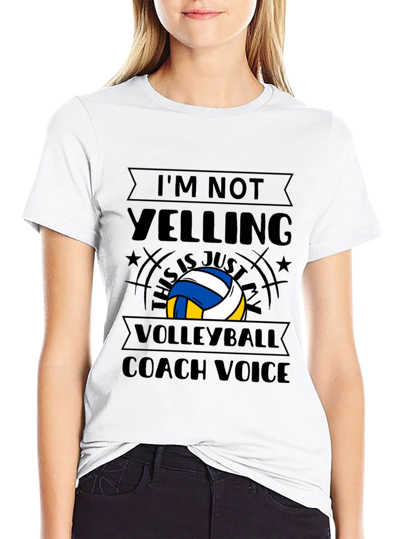 Volleyball Coach Voice T-Shirt - Funny Gift Idea