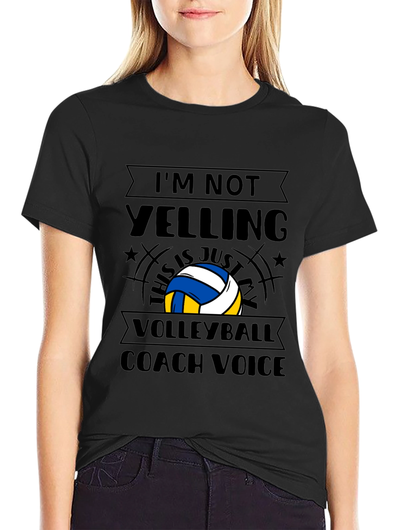Volleyball Coach Voice T-Shirt - Funny Gift Idea