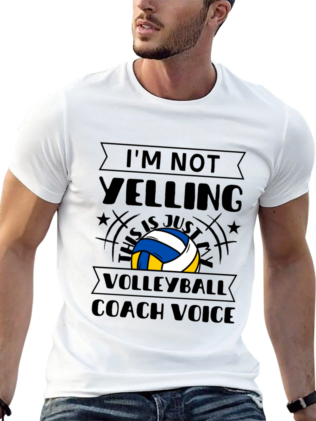 Volleyball Coach Voice T-Shirt - Funny Gift Idea