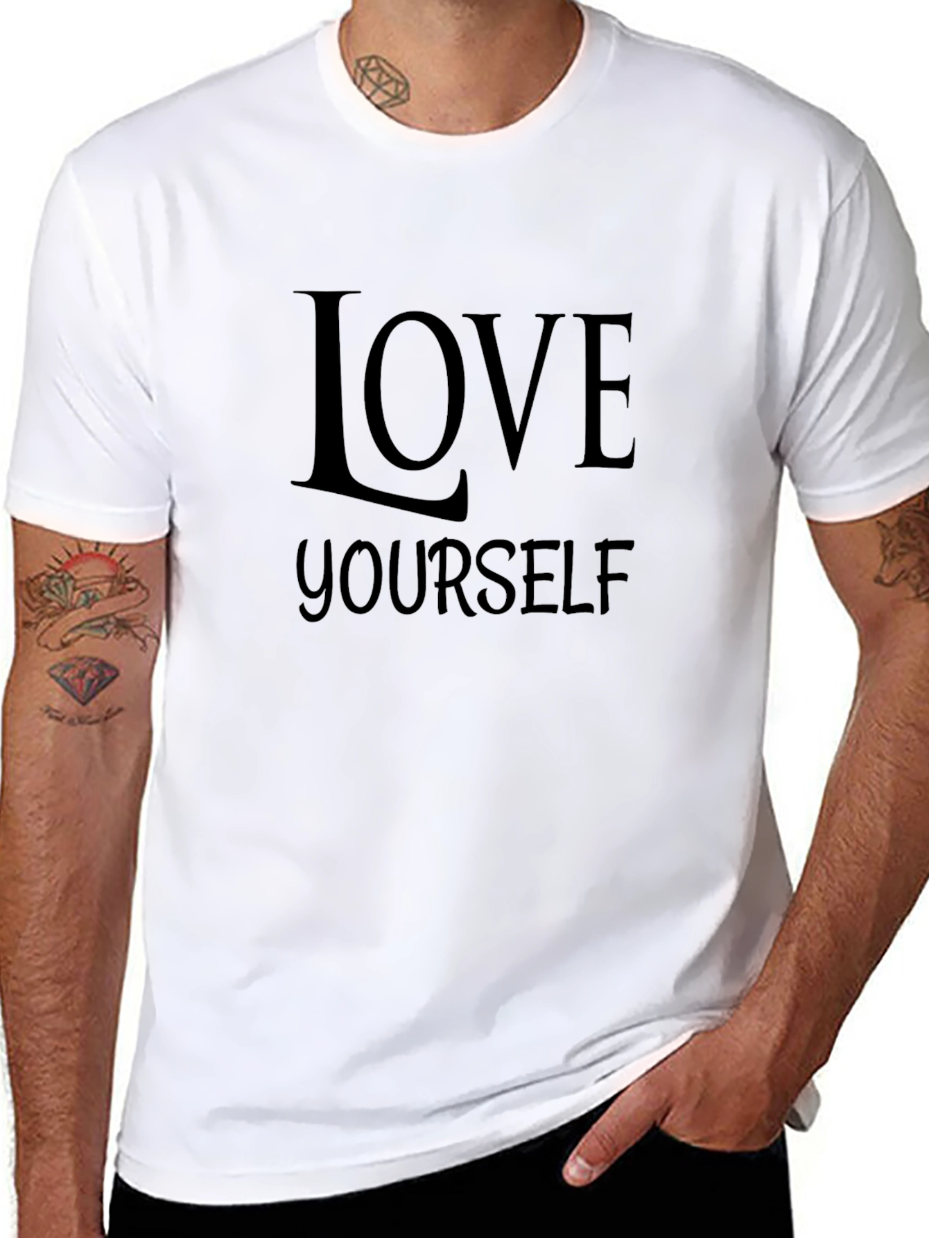 Love Yourself Graphic Tee - Stylish Comfort Fit