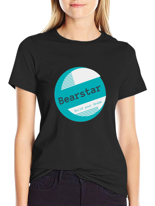 Bearstar Graphic Black T-Shirt