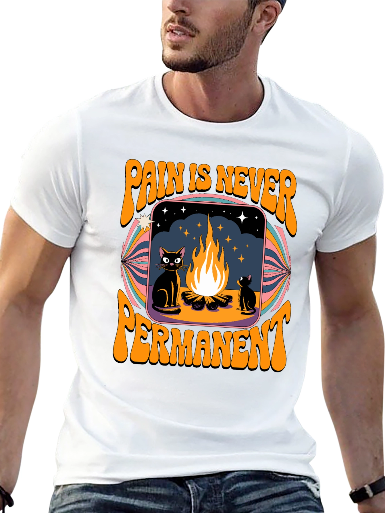 Pain is Never Permanent Graphic Tee