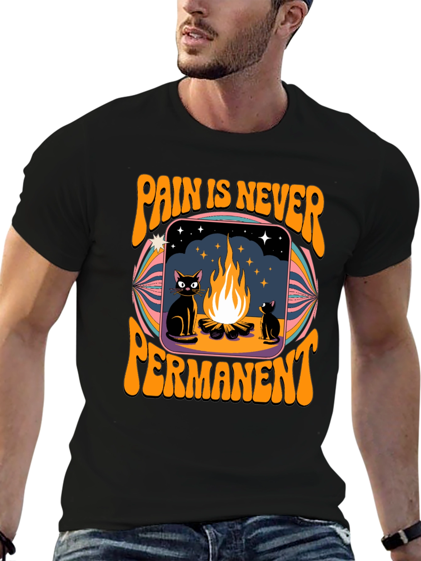 Pain is Never Permanent Graphic Tee