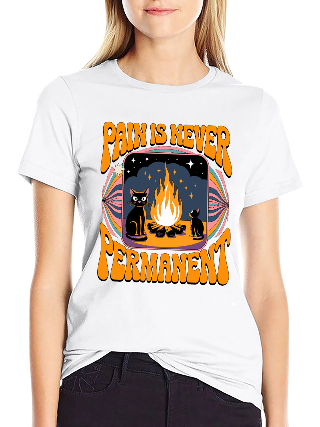 Pain is Never Permanent Graphic Tee