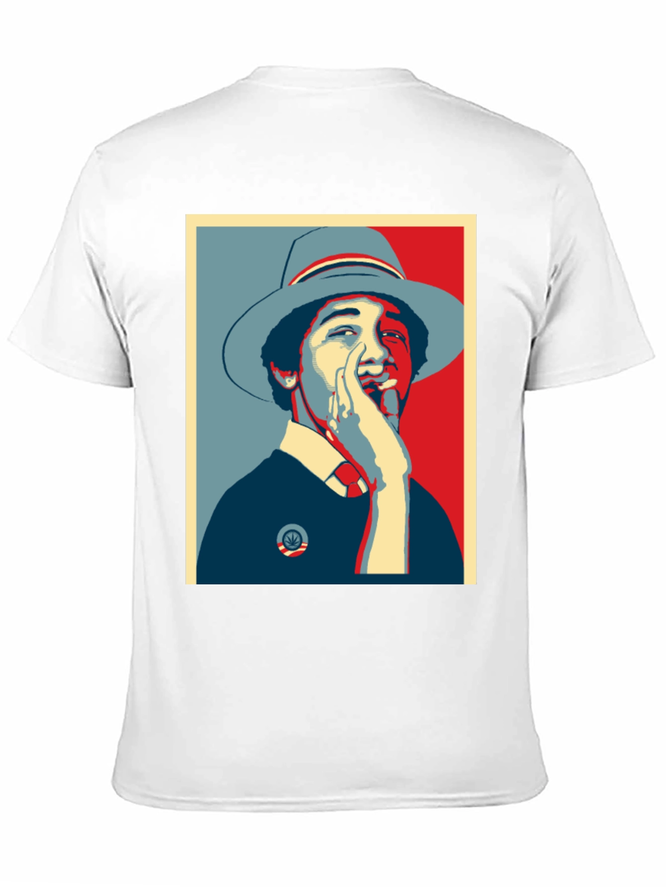 Obama Smoking Weed Graphic Tee