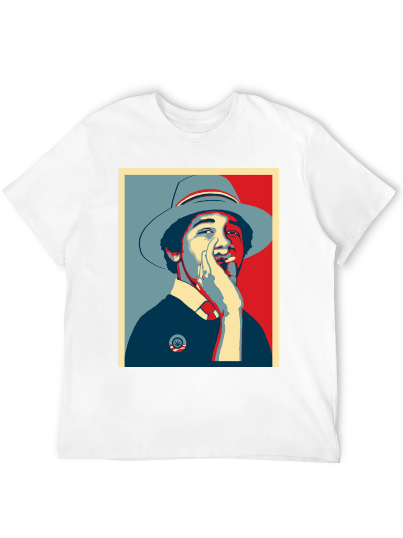 Obama Smoking Weed Graphic Tee