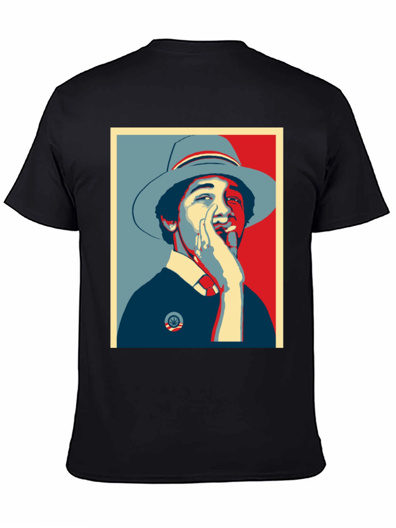 Obama Smoking Weed Graphic Tee
