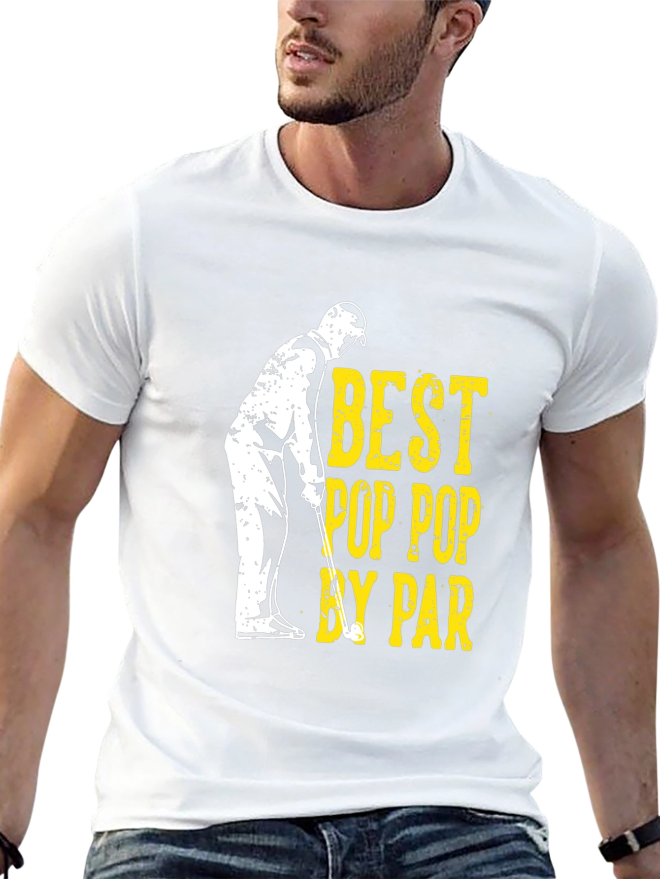 Best Pop Pop By Par Golf T-Shirt
