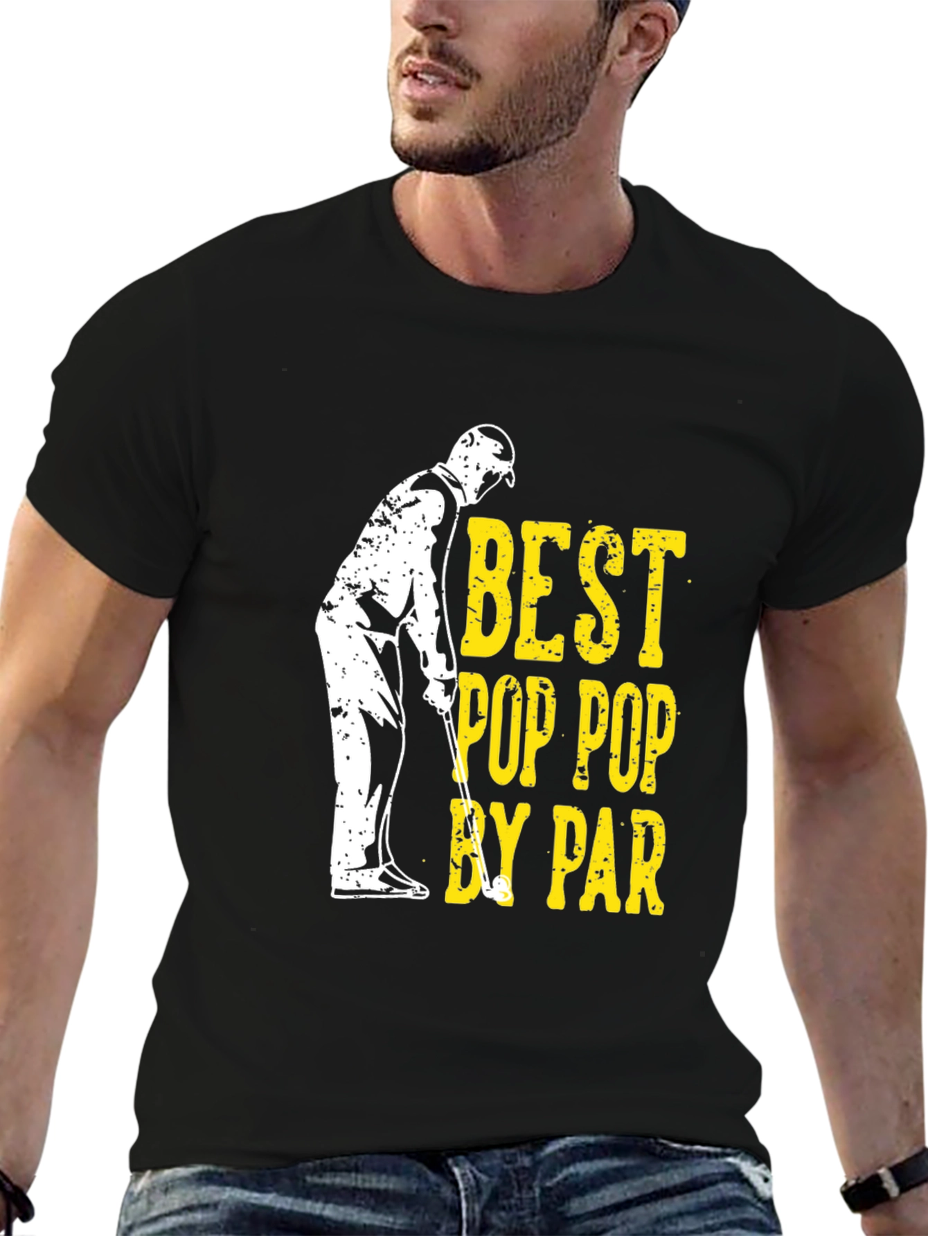 Best Pop Pop By Par Golf T-Shirt