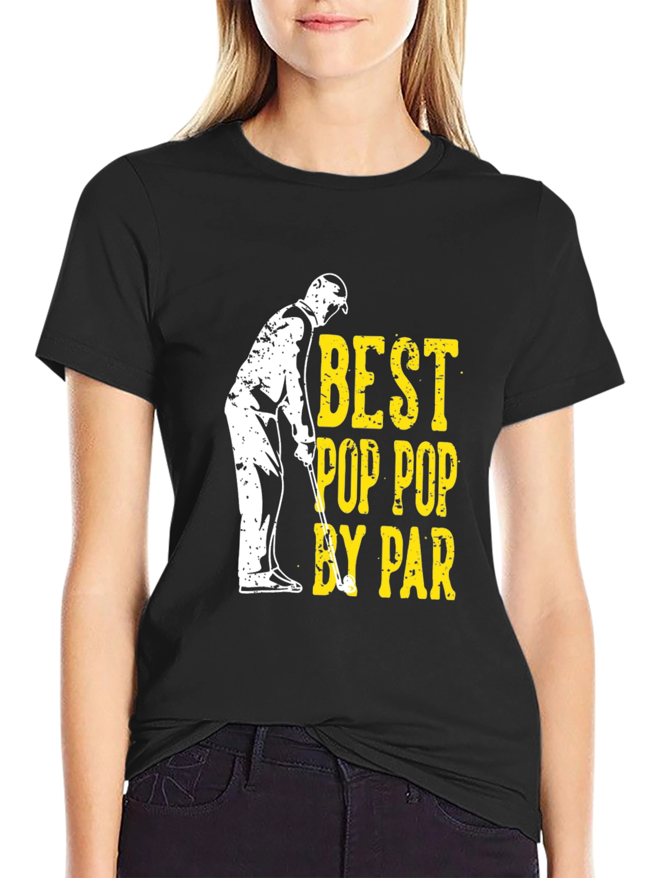Best Pop Pop By Par Golf T-Shirt