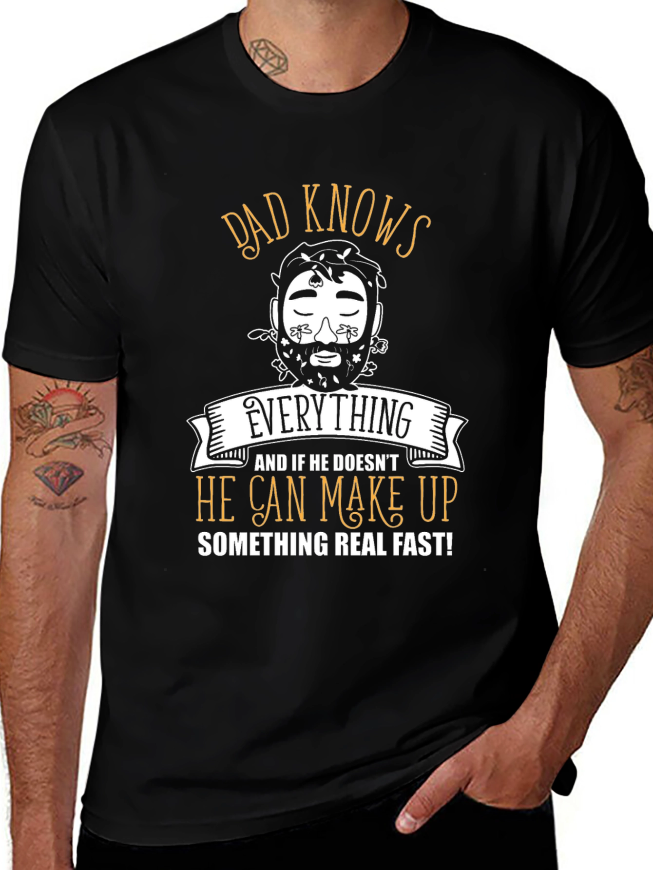 Dad Knows Everything Graphic Tee
