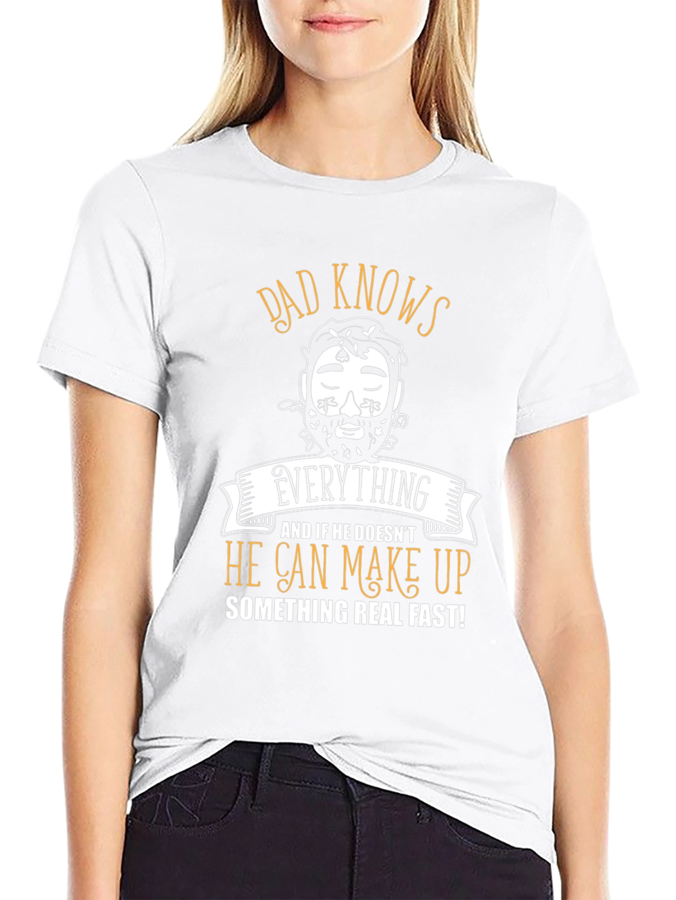Dad Knows Everything Graphic Tee
