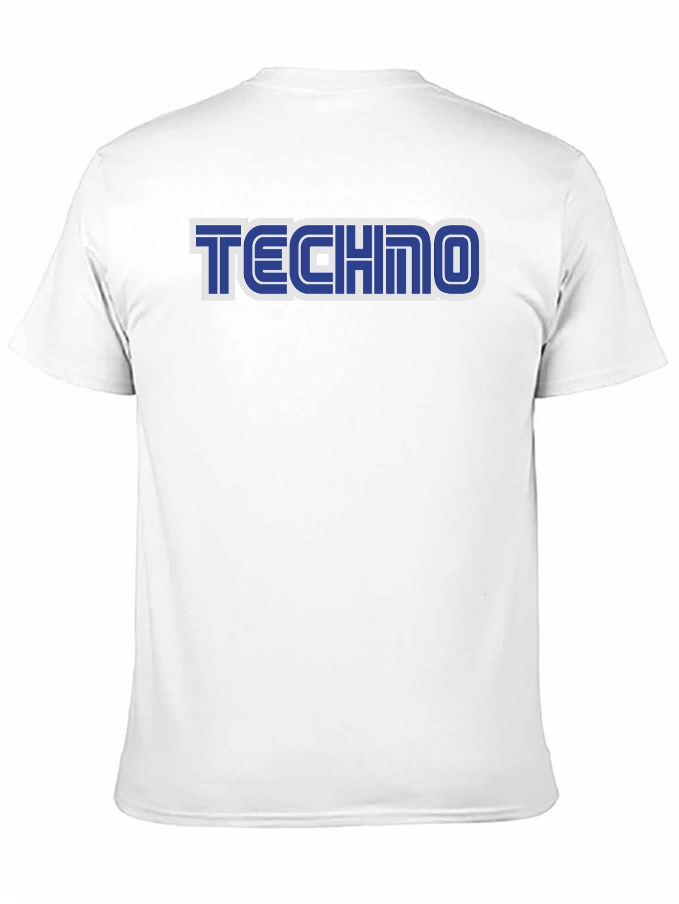 Retro Techno T-Shirt - Black Sega Style Tee