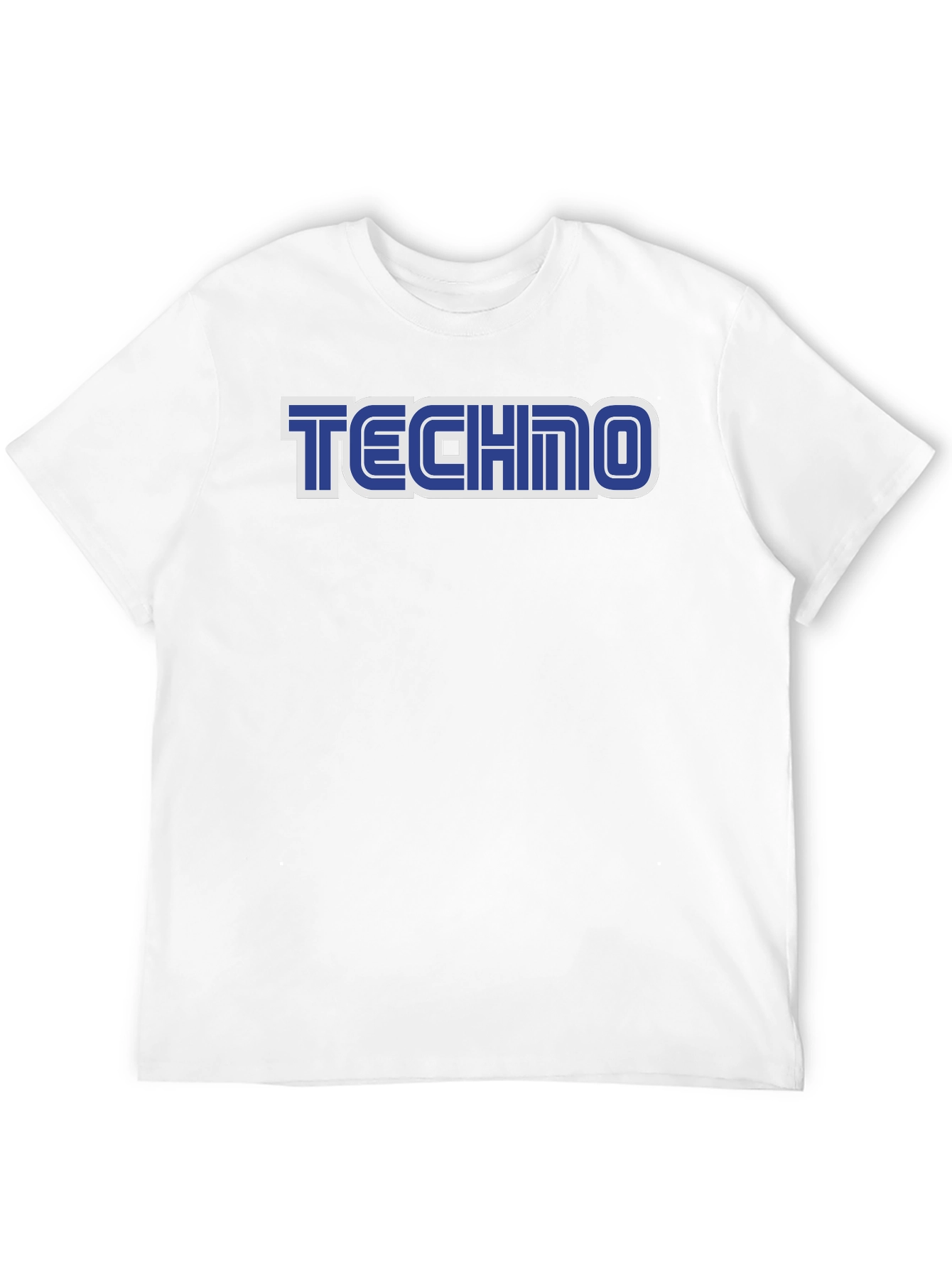 Retro Techno T-Shirt - Black Sega Style Tee